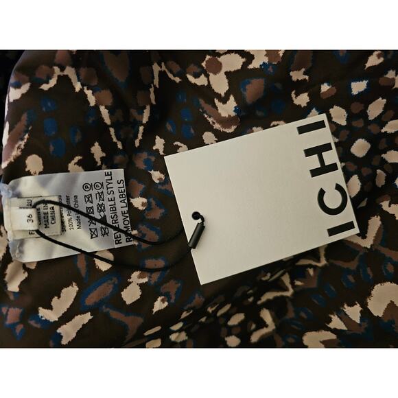 Ichi IHGOZIMA Coffee Bean, Reversible Sherpa Gilet Waistcoat, Size 36 (Med) - Picture 8 of 10